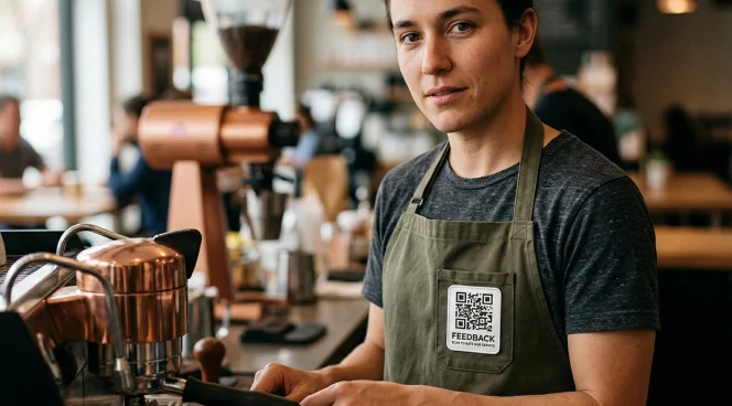 Staff badges or uniforms