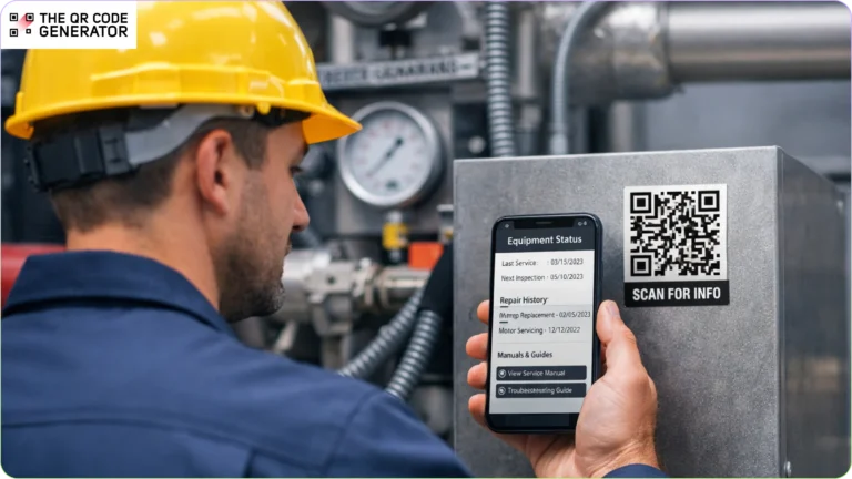 How QR Codes on Equipment Reduce Maintenance Downtime