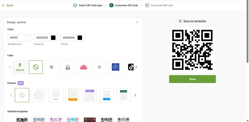 Design the QR Code for emergency scanning