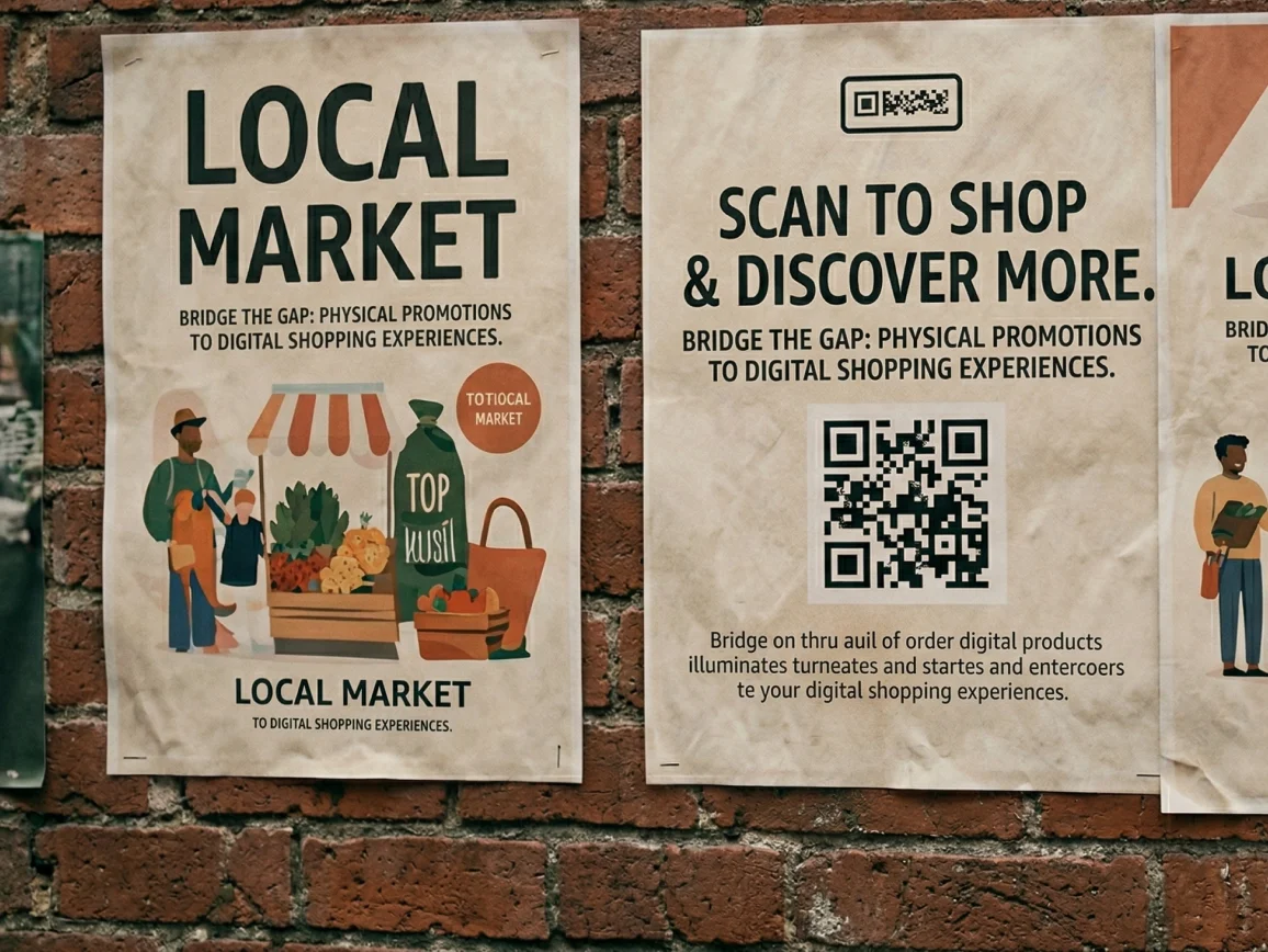 Offline marketing materials