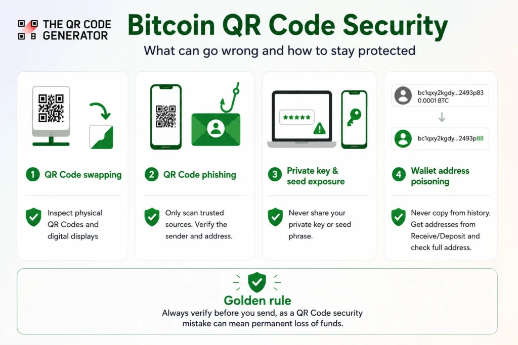 bitcoin qr code security