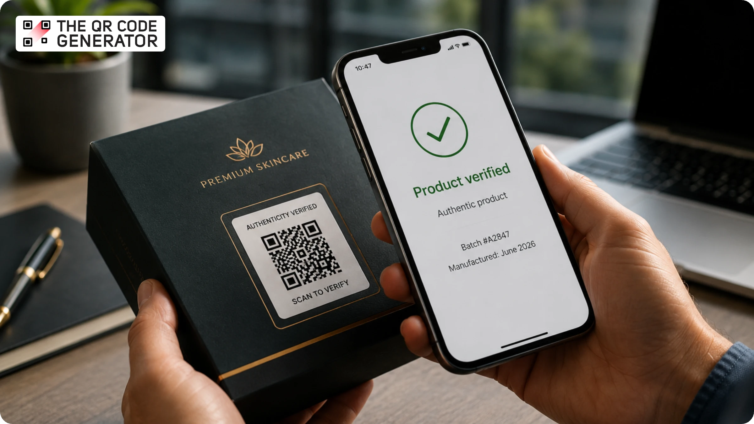 product authentication qr code