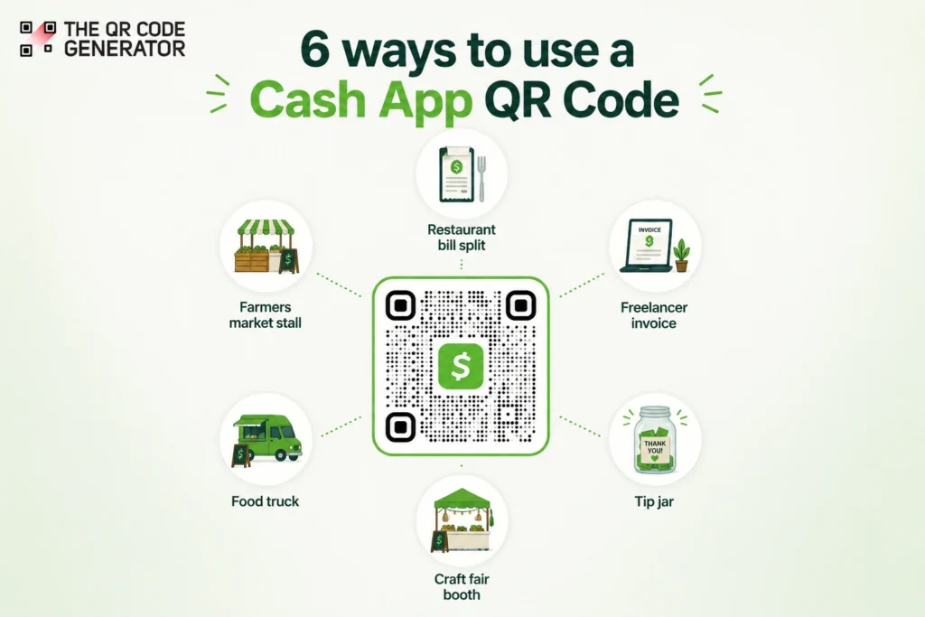 ways to use cash App QR Codes for small businesses
